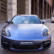 PET Satin Metallic Midnight Blue Vinyl Wrap