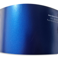 PET Satin Metallic Navy Blue Vinyl Wrap