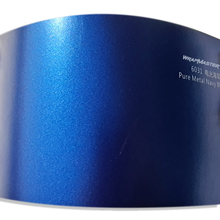 PET Satin Metallic Navy Blue Vinyl Wrap