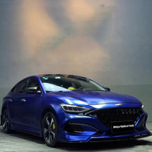 PET Satin Metallic Navy Blue Vinyl Wrap