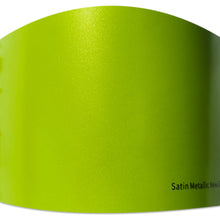 PET Satin Metallic New Grass Green Vinyl Wrap
