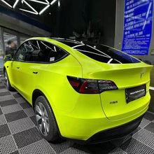 PET Satin Metallic New Grass Green Vinyl Wrap