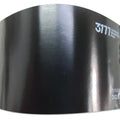 PET Satin Metallic Black Vinyl Wrap