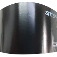 PET Satin Metallic Black Vinyl Wrap