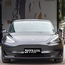 PET Satin Metallic Black Vinyl Wrap