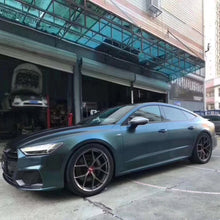 PET Satin Metallic Dark Green Vinyl Wrap