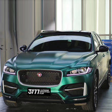 PET Satin Metallic Emerald Green Vinyl Wrap