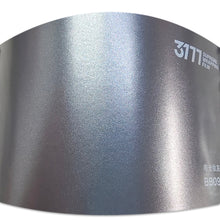 PET Satin Metallic Titanium Grey Vinyl Wrap