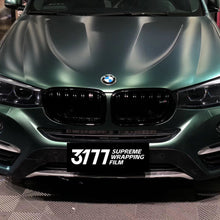 PET Satin Metallic Dark Green Vinyl Wrap