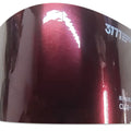 PET Super Glossy Metallic Black Rose Vinyl Wrap