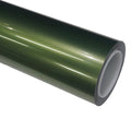 PET Metallic Mamba Green Vinyl Wrap