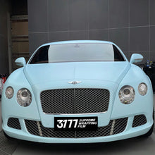 PET Ultimate Flat Ice Blue Vinyl Wrap