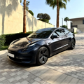 60" Gloss Black Metallic Vinyl Car Wrap