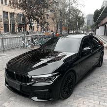 60" Gloss Black Metallic Vinyl Car Wrap