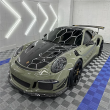 60" Gloss Khaki Green Vinyl Car Wrap