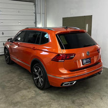 60" Gloss Lava Orange Metallic Vinyl Car Wrap