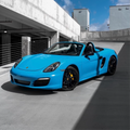 60" Gloss Light Blue Vinyl Car Wrap