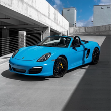 60" Gloss Light Blue Vinyl Car Wrap