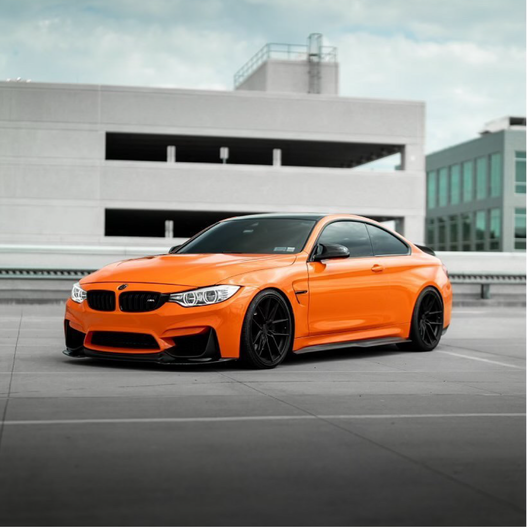 60" Gloss Orange Vinyl Car Wrap