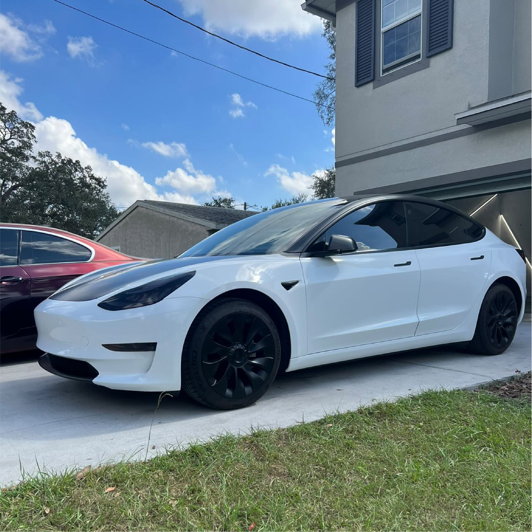 60" Gloss White Vinyl Car Wrap