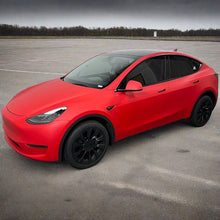 60" Matte Carmine Red Vinyl Car Wrap