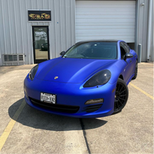 60" Satin Berry Blue Aluminum Vinyl Car Wrap