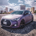 60" Satin Black Rose Aluminum Vinyl Car Wrap