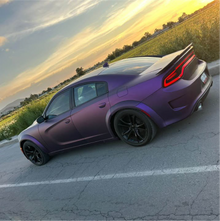 60" Satin Black Rose Aluminum Vinyl Car Wrap