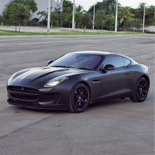 60" Satin Black Vinyl Car Wrap