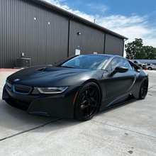 60" Satin Black Vinyl Car Wrap