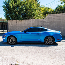60" Satin Blue Aluminum Vinyl Car Wrap
