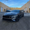 60" Satin Charcoal Metallic Vinyl Car Wrap