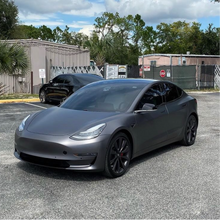 60" Satin Charcoal Metallic Vinyl Car Wrap