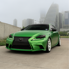 60" Satin Green Metallic Vinyl Car Wrap