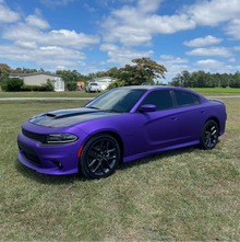 60" Satin Passion Purple Aluminum Vinyl Car Wrap