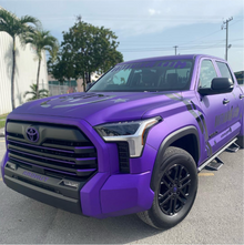 60" Satin Passion Purple Aluminum Vinyl Car Wrap