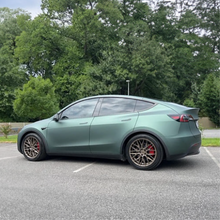 60" Satin Pine Green Metallic Vinyl Car Wrap