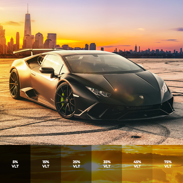 CERAMIC IR PRO SERIES AUTOMOTIVE WINDOW FILM | 5-75% TINT, 20-60” WIDTH