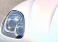 PET Metallic Blue Vinyl Wrap