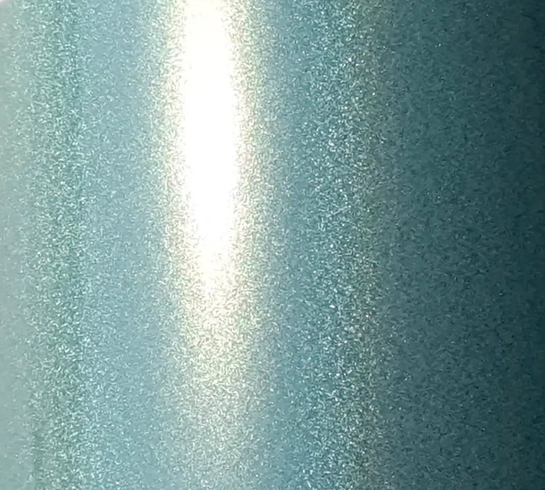 PET Gloss Iridescent Laser Sea Blue Vinyl Wrap