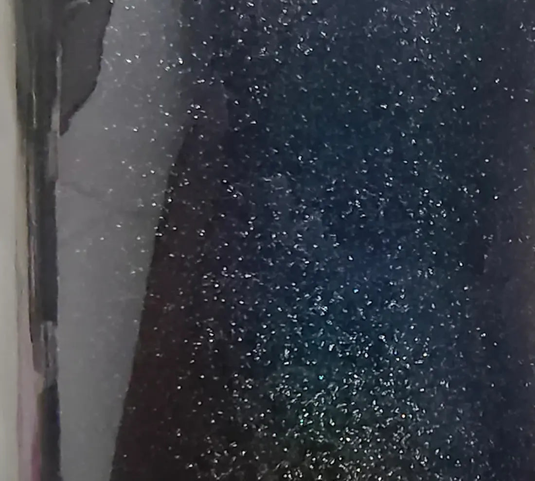 PET Gloss Iridescent Laser Black Vinyl Wrap