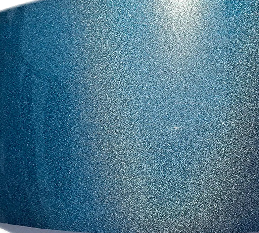 PET Gloss Iridescent Laser Blue Vinyl Wrap