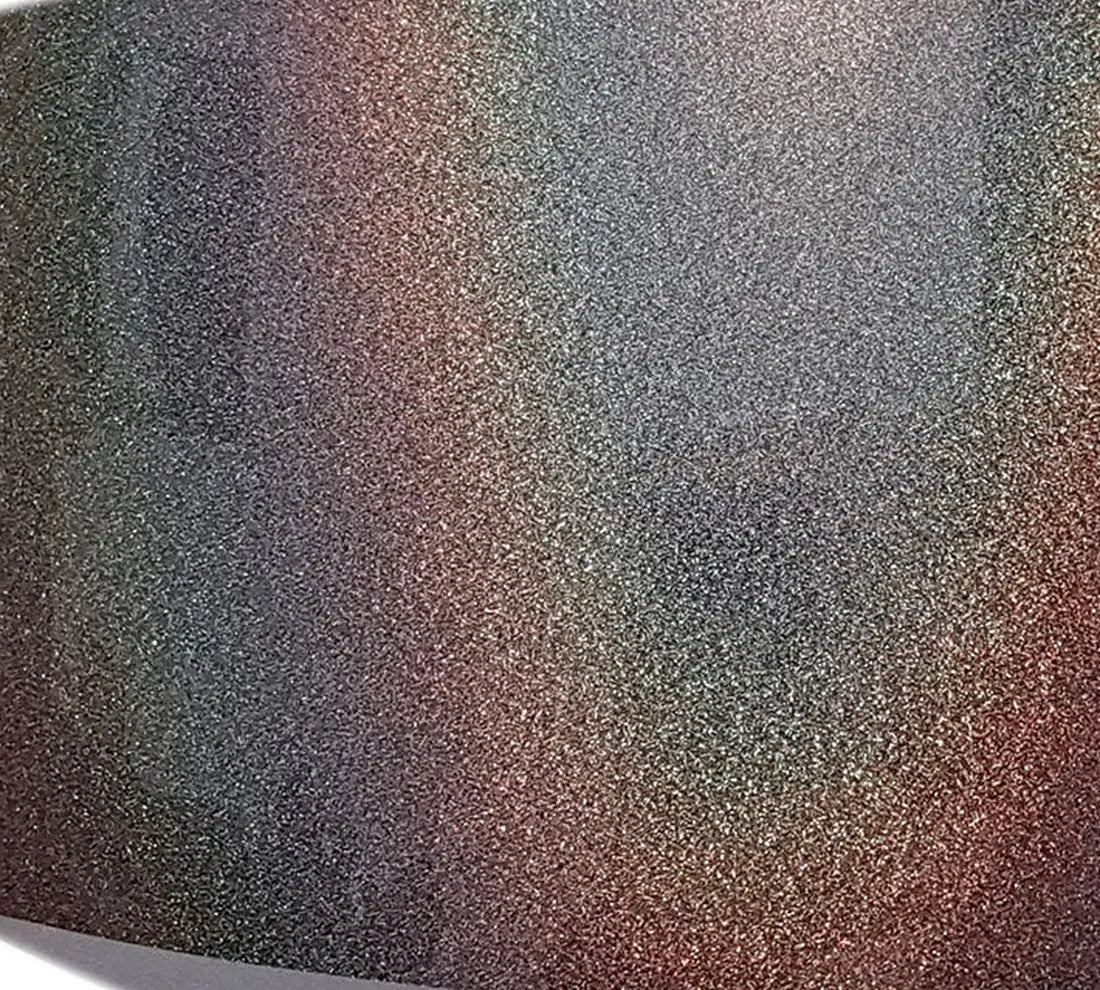 Gloss Iridescent Laser Brown Grey Vehicle Wrap