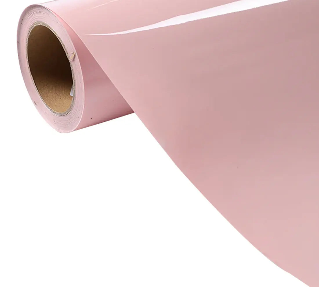 PET Baby Pink Vinyl Wrap