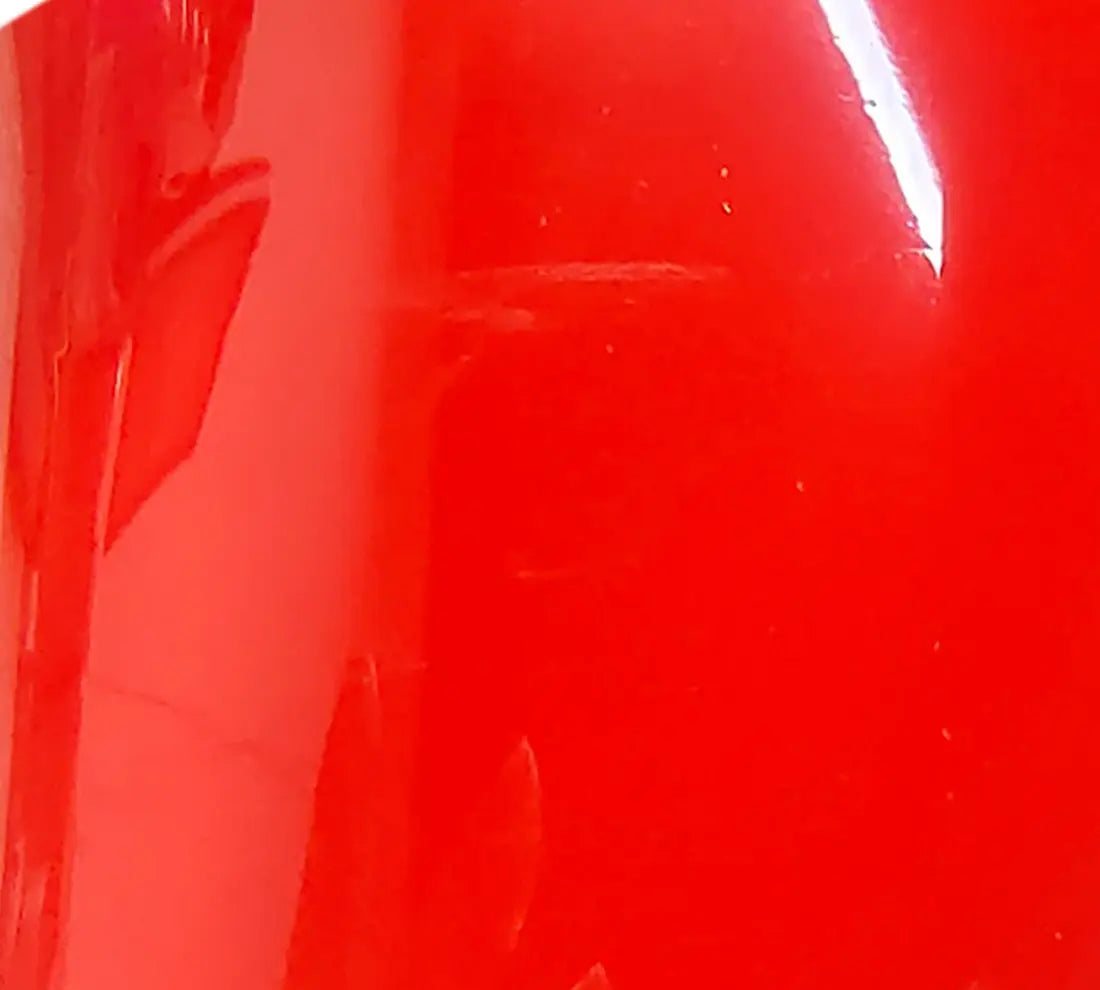 PET Crystal Racing Red Vinyl Wrap