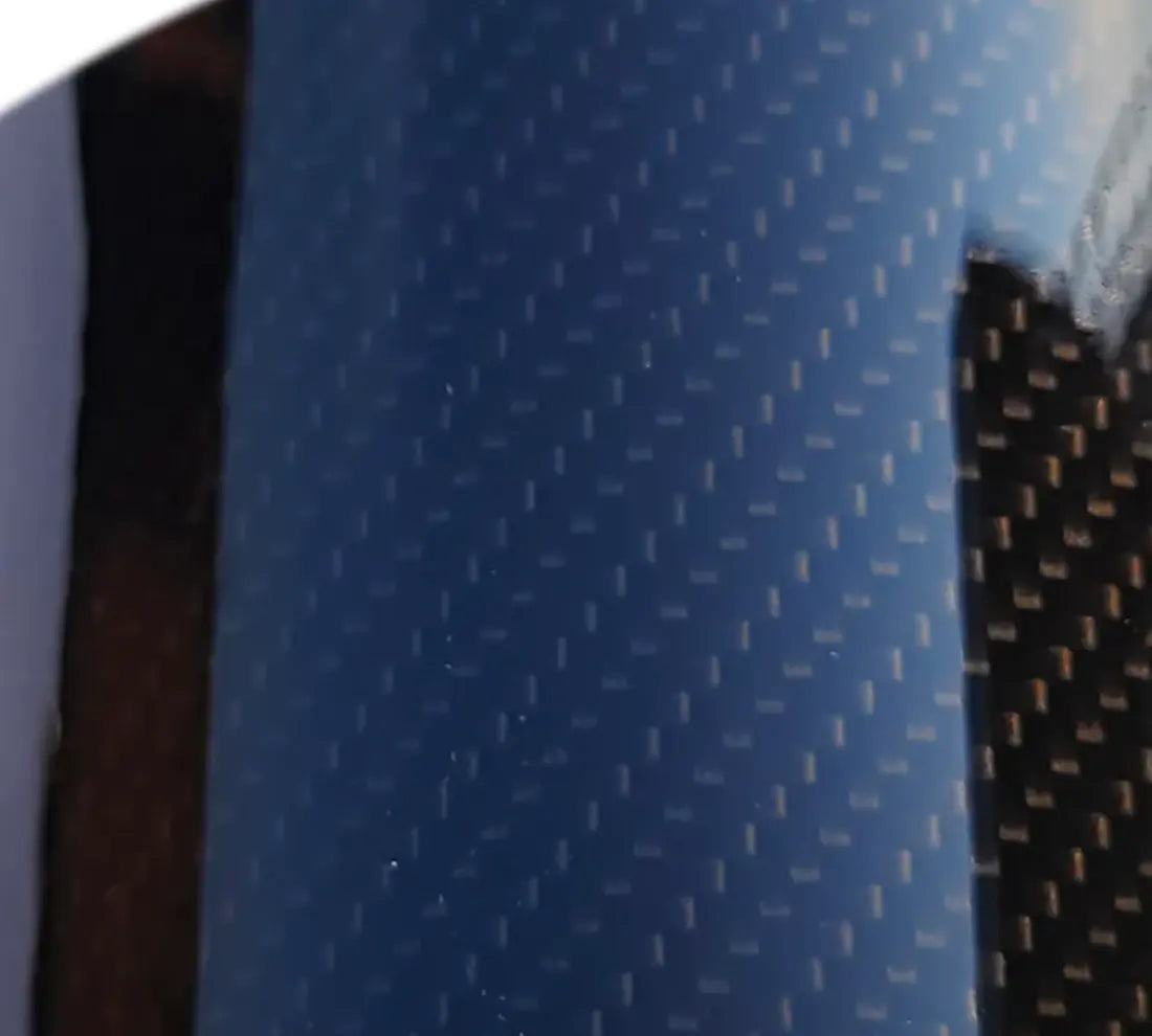 PET Gloss Emulational True Carbon Fiber Gold Vinyl Wrap