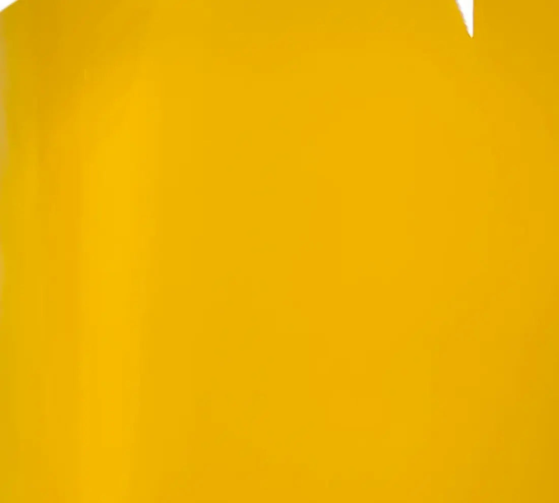 PET Glossy Crystal Sunflower Yellow Vinyl Wrap