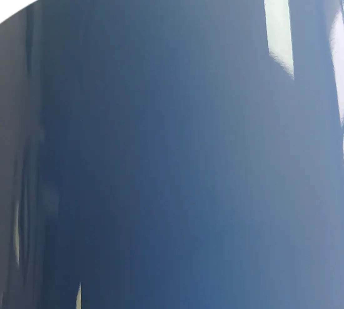 PET Haze Blue Vinyl Wrap