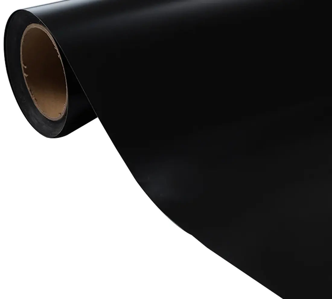 PET Matte Black Vinyl Wrap