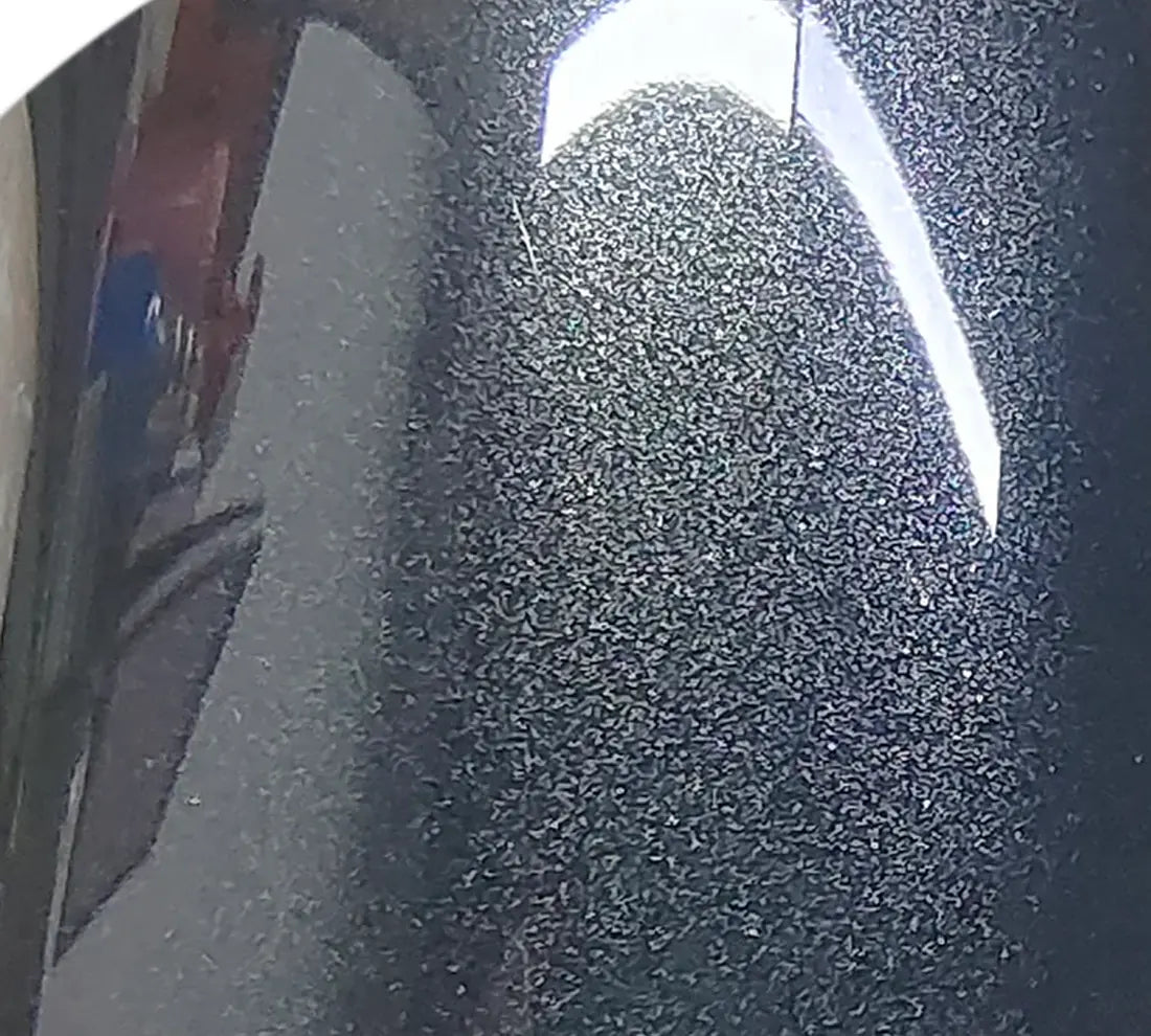 PET Metallic Graphite Grey Vinyl Wrap